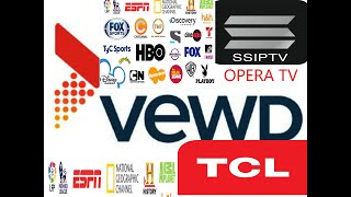 Como poner ssiptv o ottplayer en tv TCL opera tv [upl. by Peppi]