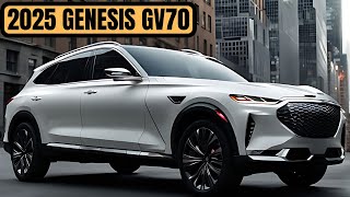 Genesis GV70 2025 Review Driving Experience amp Features [upl. by Innis]