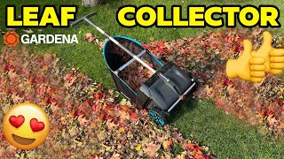 BEST RAKE Gardena Leaf Collector [upl. by Coshow]