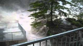 121210 Pineapple Express floods South Fork Stillaguamish River [upl. by Sucramrej315]