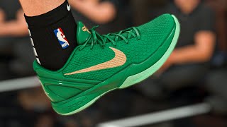 NBA 2K21 Shoe Creator  Nike Kobe 6 quotCeltics Finalsquot [upl. by Daberath553]