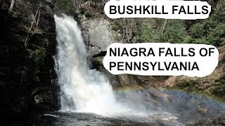 Bushkill Falls  The Niagara of Pennsylvania 2017 [upl. by Saunder]