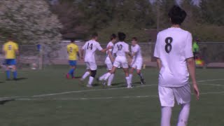 Bettendorf Soccer wins 41 at North [upl. by Evoy]