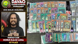 Horus Kaiju Luna Champion deck profile OCG 012024 Regulation [upl. by Romito]