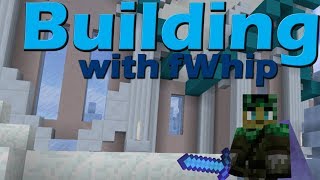 Building with fWhip  Expanding the Frozen Elven build 028 Minecraft 112 Survival [upl. by Odnesor178]