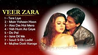 Veer Zaara Veer Zaara All Songs Shahrukh Khan Preity Zinta evergreenhits jukebox bollywood [upl. by Aikyn]