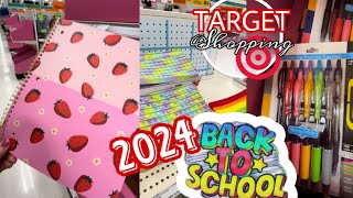 Back to School Shopping 2024 Target Back to School Supplies Shopping 2024 SCHOOL SUPPLIES SHOPPING [upl. by Alaster]