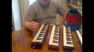 Comparison and review of three melodicas [upl. by Ibba]