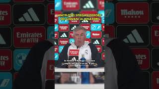 ANCELOTTI spiega lERRORE dei GIOVANI ALLENATORI [upl. by Adekam]