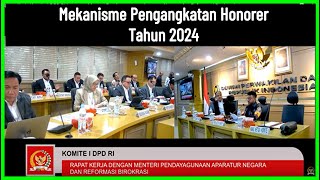 Mekanisme Pengangkatan HonorerNon ASN Tahun 2024 [upl. by Yemerej]