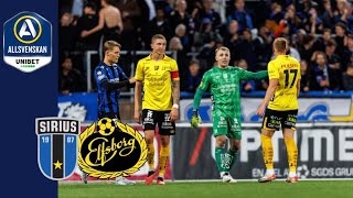 IK Sirius  IF Elfsborg 41  Höjdpunkter [upl. by Reffinnej]