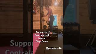 Supported Contralateral lateral stepdown [upl. by Tonia384]