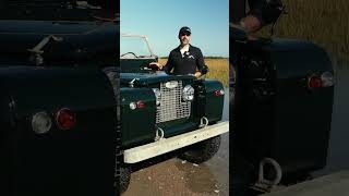 A Classic Land Rover Your Whole Family Can DriveNew GM LS3 Powered Land Rover Series 88 landrover [upl. by Narhem]