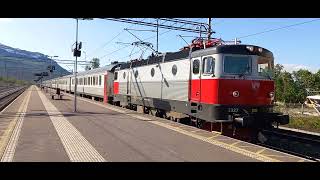 🇸🇪 Abisko Östra Sweden VY 93 NarvikStockholm night trainnattåg [upl. by Kosiur]