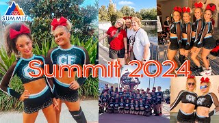 Summit Vlog 2024 W Louisiana Cheer Force Scarlet [upl. by Orlanta]