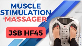 muscle stimulation massager machine for foot blood circulation jsb hf45 reviews [upl. by Yoc]