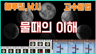 물때 이해 하고 낚시해루질캠핑 초보에서 고수되는 비결 [upl. by Crofoot]