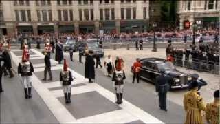 Diamond Jubilee  National Service of Thanksgiving St Pauls Cathedral  Part 1 of 2 [upl. by Enirual]