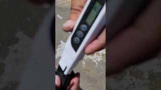 Spot free rinse on solar panels and windows spotfree TDS Meter [upl. by Ahsiram]