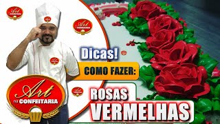 Confeite com rosas vermelhas [upl. by Calbert]