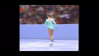 Tonya Harding USA  1991 Skate America Figure Skating Ladies Free Skate [upl. by Philipson]