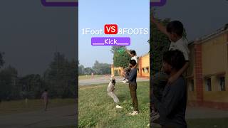 1Foot Vs 8Foots 😨Kicks kick flip challenge [upl. by Sherburne957]