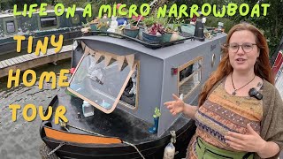 20ft micro narrowboat tour [upl. by Elime]