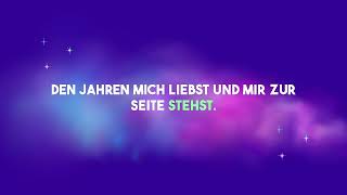 Danke sagen  Alina Lyrics Karaoke [upl. by Vandyke]