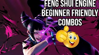 Beginner Friendly Feng Shui Engine Combos  Street Fighter 6 [upl. by Danika700]