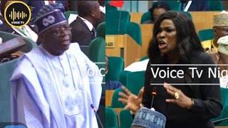 quotNothing To Celebrate Nigerians Are Hungryquot Female Rep Tackle Tinubu At Joint Seating [upl. by Behlke]