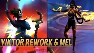 VIKTOR REWORK INGAME MODEL amp MEL NEW CHAMPION CONFIRMED  League of Legends [upl. by Yasibit147]