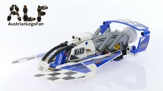 Lego Technic 42045 Hydroplane Racer  Lego Speed Build Review [upl. by Ragde]