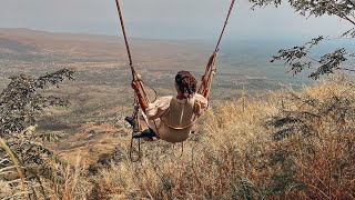 COME SPEND A VACATION WITH ME IN UGANDA  Aramaga Rift Valley Lodge Fort Portal [upl. by Parthen]