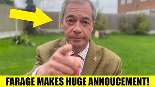 Nigel Farage Makes HUGE Announcement That Changes Everything For REFORM [upl. by Acinaj497]