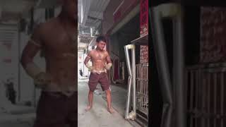 Muay Thai Shin Conditioning Level 10000 😮 [upl. by Eidoc465]