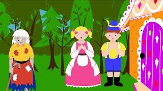 Hansel and Gretel Fairy Tale Story  fairy tales storyes For kids in english [upl. by Ahsote]