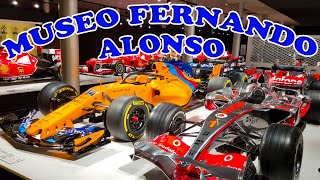 Visitando el MUSEO de FERNANDO ALONSO y disfrutando TODOS SUS F1 1ª parte [upl. by Valerlan]