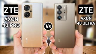 Zte Axon 40 Pro Vs Zte Axon 40 Ultra [upl. by Conall]