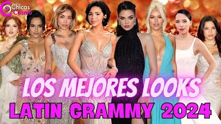 ESTOS FUERON LOS MEJORES LOOKS DE LOS LATIN GRAMMY 2024latingrammy [upl. by Barth]