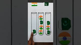 Jai Hind ❤️ Jai Bharat 🇮🇳 independenceday flagpainting republicday 15august 26january [upl. by Seraphim]