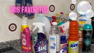 ♻️ Que PRODUCTOS de LIMPIEZA uso ♻️ Mis FAVORITOS de LIMPIEZA [upl. by Fosque154]