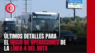 Conductores en capacitación y últimos detalles antes de su operación en el Periférico de la línea 4 [upl. by Ttennej]