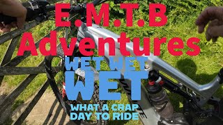 emtbAdventures a very wet September local ride [upl. by Piggy]