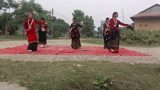 Ngolsyo Ramrai  New Nepali Song cover dance video Third Day DEUSI Vhailo 2081 subscribe like [upl. by Hammel785]