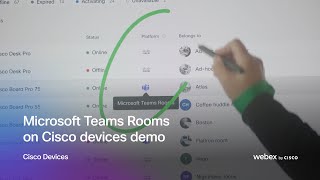 Cisco Devices for Microsoft Teams Rooms Demo [upl. by Orips]