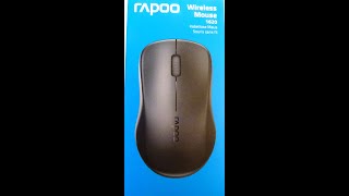 RAPOO Wireless Mouse 1620Kabellose Maus [upl. by Androw]