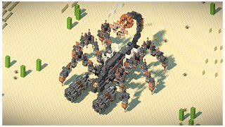 Minecraft Steampunk Scorpion Tutorial [upl. by Deck]