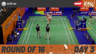 VICTOR Hong Kong Open 2023  Day 3  Court 3  Round of 16 [upl. by Euqilegna]