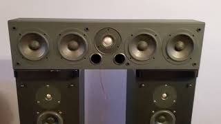 Polk Audio CS350LS Center Channel Demo [upl. by Liberati]