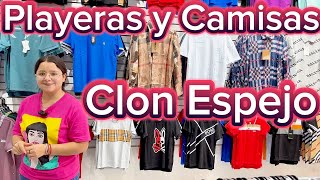 Playeras Clon Espejo en Mayoreo y Distribución en Zapotlanejo Jalisco clones clone clon [upl. by Basilius]